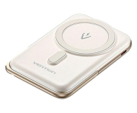 Vention Bezprzewodowy magnetyczny powerbank 20W PD 10000 mAh biały - 1543374 - zdjęcie 2